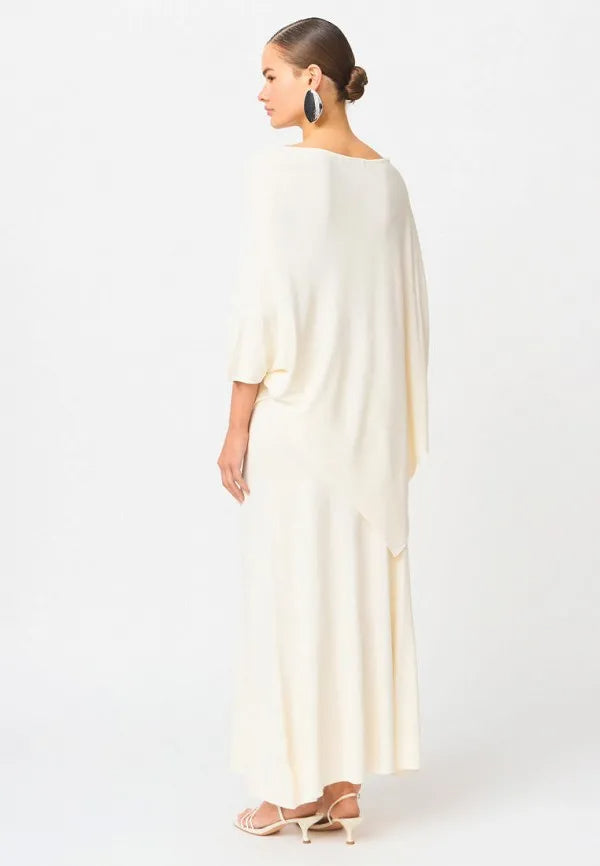 Brvehy Knitted wool skirt suit
